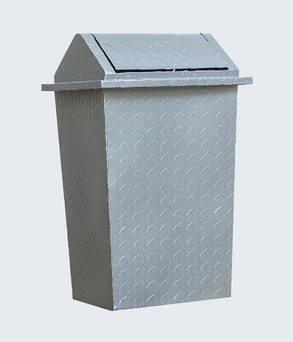 Aluminum dustbin DKR-AP-01